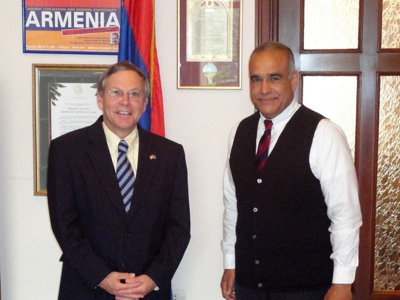 Raffi Hovannisian Receives US Ambassador
